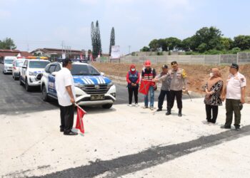 Kapolres Simalungun Buka Ruas Tol Sinaksak-Dolok Marawan Resmi Dibuka