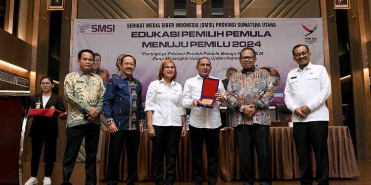 SMSI Sumut Gelar Edukasi Pemilih Pemula Menuju Pemilu 2024