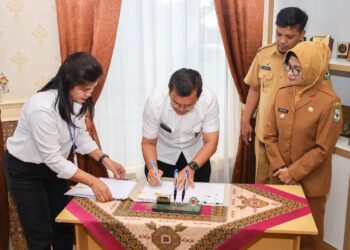 dr Susanti Terima Penyerahan Aset Air Minum Senilai Rp31 M dari Balai Prasarana Permukiman Wilayah Sumut