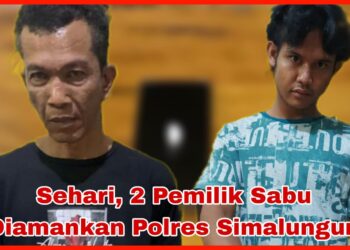 Polres Simalungun Tangkap Dua Pemilik Narkoba dari Jalan Asahan dan Gunung Maligas