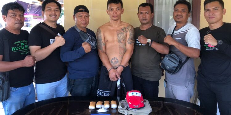 Bandar Narkoba Ditangkap di Perumnas Batu VI, Sabu dari Siantar