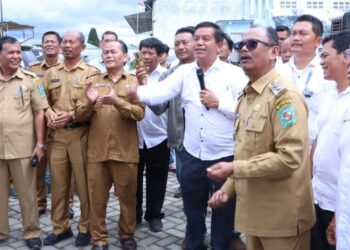 Buka Pasar Lelang Komoditas, Bupati Simalungun Berharap Pasar Lelang Dapat Memudahkan Petani Dalam Memasarkan Hasil Pertanian