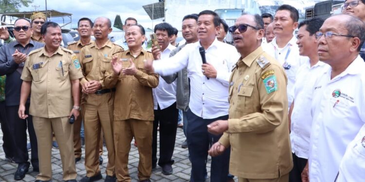 Buka Pasar Lelang Komoditas, Bupati Simalungun Berharap Pasar Lelang Dapat Memudahkan Petani Dalam Memasarkan Hasil Pertanian