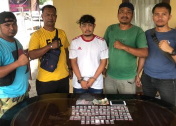 Polres Simalungun Berhasil Ringkus Pengedar Narkoba di Rambung Merah