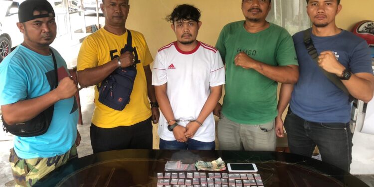 Polres Simalungun Berhasil Ringkus Pengedar Narkoba di Rambung Merah