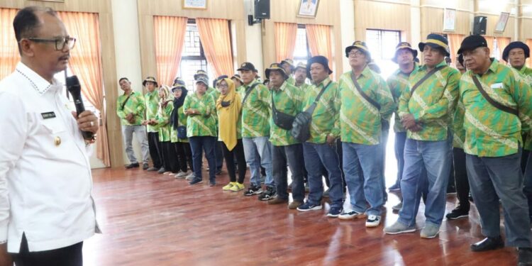 Wakil Bupati Simalungun Berangkatkan Kontingen ke Pekan Nasional Petani Nelayan Ke XVI Tahun 2023