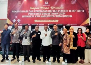 DPT Pemilu 2024 di Simalungun Sebanyak 743.271 Pemilih Tetap