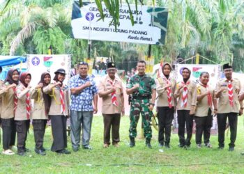 Wakil Bupati Simalungun Buka Raimuna Cabang XII Kwarcab Gerakan Pramuka Simalungun Tahun 2023