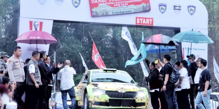 IMI Sumut Gelar KFC Danau Toba Rally 2023 di Simalungun