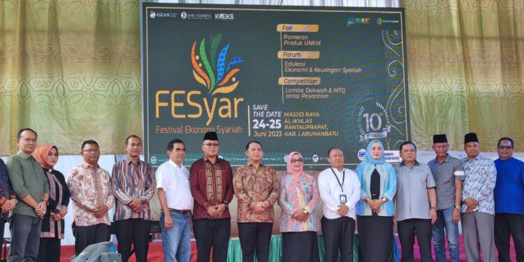 Road to Festival Ekonomi Syariah (Fesyar) di Kabupaten Labuhanbatu Digelar 24-25 Juni 2023