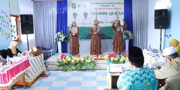 MTQ ke-49 Tingkat Kabupaten Simalungun diikuti 723 peserta