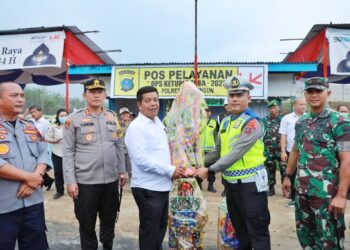 Bupati Simalungun Tinjau Persiapan Pos PAM Idul Fitri 1444 H
