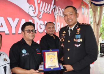 HUT Bhayangkara ke-77, Polres Madina Berikan Penghargaan ke Media Online Anggota SMSI