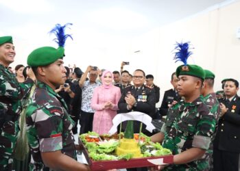 Batalyon Infanteri 126/Kala Cakti Bikin Kejutan di Polres Tanjung Balai