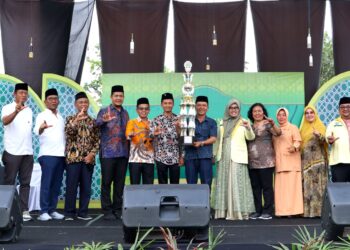 Kecamatan Tanah Jawa Juara Umum Festival Seni dan Qasidah Tingkat Kabupaten Simalungun Tahun 2023