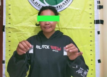 Polres Humbahas Tangkap Wanita Edar Sabu
