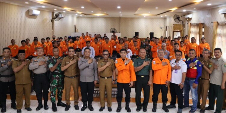Pelatihan SAR di Kawasan Kabupaten Mandailing Natal