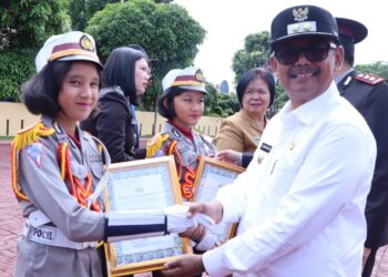 Wakil Bupati Hadiri HUT Bahayangkara Ke 77