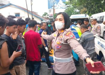Kecelakaan Maut di Jalan Sutoyo Tebing Tinggi