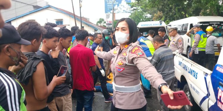 Kecelakaan Maut di Jalan Sutoyo Tebing Tinggi