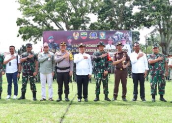 Bupati Simalungun Buka Secara Resmi TMMD Ke117 TA 2023