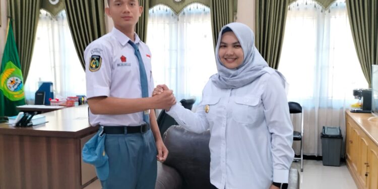 Wakil Bupati Madina Lepas Capaskibraka Nasional, Nabil Arya Barata Lubis