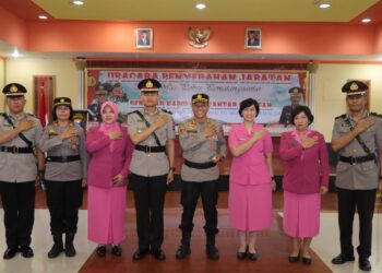 Kapolres Pematang Siantar Pimpin Sertijab Kapolsek Siantar Selatan