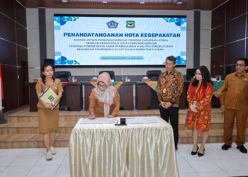 Wali Kota Pematang Siantar Tandatangani Nota Kesepakatan Peningkatan Kualitas Pengelolaan Keuangan Pemerintah Pusat dan Daerah