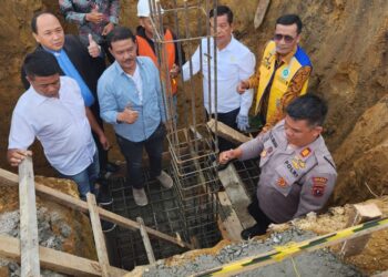 Peletakan Batu Pertama Pembangunan Kantor Camat Purba