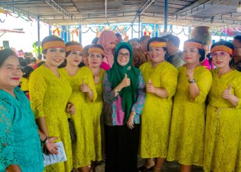 dr Susanti Dewayani SpA hadiri pesta Parheheon Ina HKI