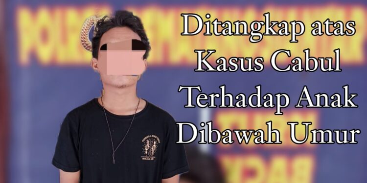 Norbertus Sinaga Cabuli Anak Dibawah Umur