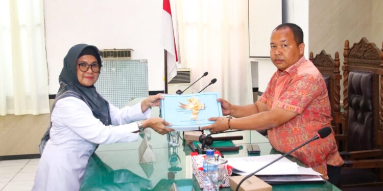 Penyampaian Nota Pertanggungjawaban Pelaksanaan APBD Tahun 2022