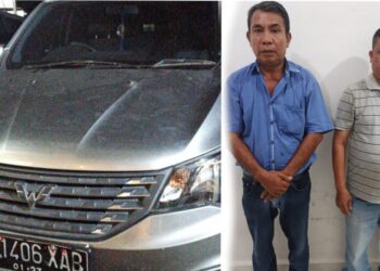 Polres Siantar Tangkap Debt Collector Perampas Mobil dari Warkop Kombur-kombur