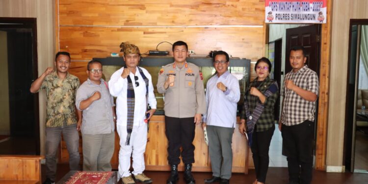 Kapolres Simalungun Terima Audiensi Korps Senior Himapsi