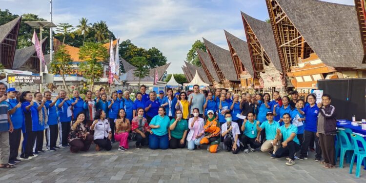 RS Murni Teguh Horas Insani bersama Pemkab Samosir Gelar Pemeriksaan Kesehatan Gratis