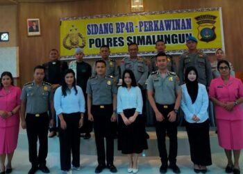 PC.Bhayangkari Simalungun Hadiri Pelaksanaan Sidang BP4R-Perkawinan
