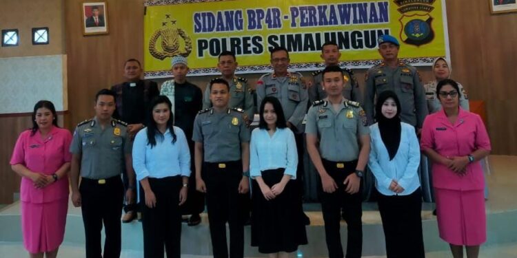 PC.Bhayangkari Simalungun Hadiri Pelaksanaan Sidang BP4R-Perkawinan
