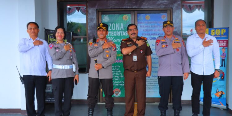 Kapolres Pematang Siantar Audiensi ke Kantor Kejari Pematang Siantar