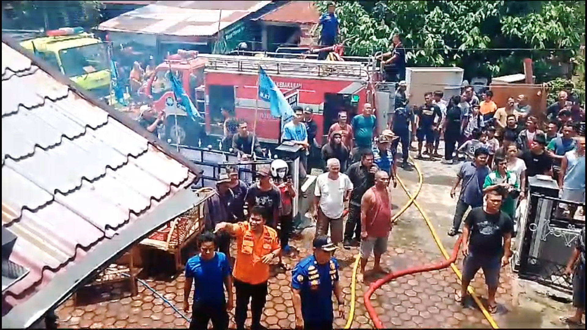 Rumah Anggota DPRD Siantar Metro Hutagaol Terbakar