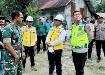 Bupati Simalungun Radiapoh Hasiholan Sinaga kunjungan kerja ke Nagori (Desa) Ujung Saribu Kecamatan Pamatang Silimahuta, Simalungun