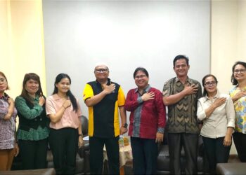 Kapolres Tanjung Balai AKBP Ahmad Terima Audiensi GPDI Nafiri