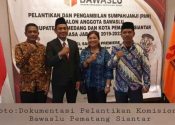 Komisioner Bawaslu Kota Siantar
