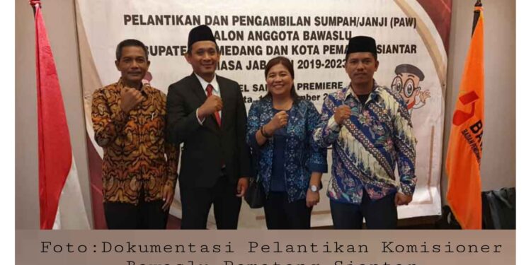 Komisioner Bawaslu Kota Siantar