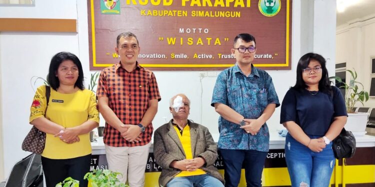RSUD Parapat Sukses Operasi Katarak