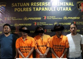 Polres Taput Bongkar Sindikat Pencurian Kendaran Bermotor