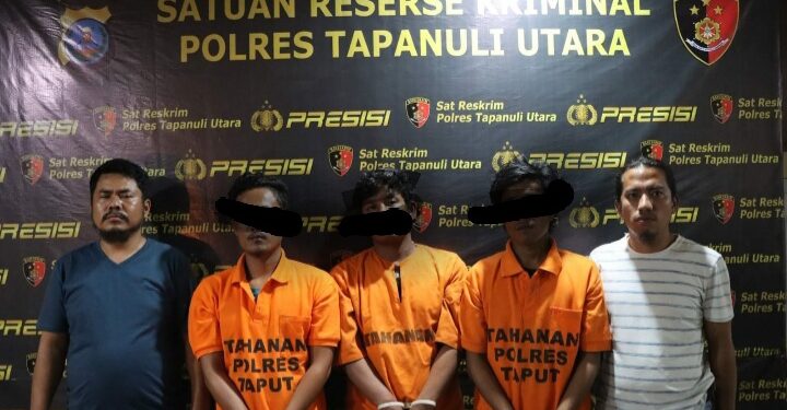 Polres Taput Bongkar Sindikat Pencurian Kendaran Bermotor