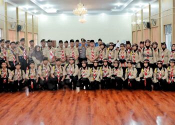 Bupati Simalungun Berangkatkan Kontingen Kwarcab Gerakan Pramuka ke Cibubur
