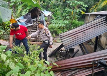Nipan Marbun Disambar Petir