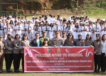 Polwan Polres Simalungun Kampanye Bijak Bermedsos Kepada Generasi Z