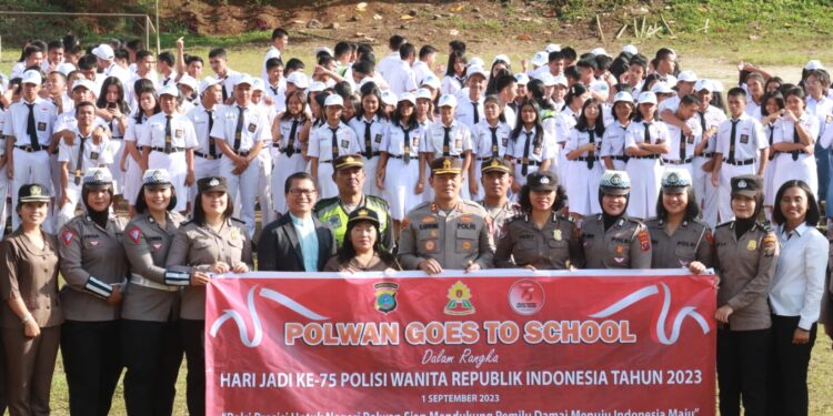 Polwan Polres Simalungun Kampanye Bijak Bermedsos Kepada Generasi Z